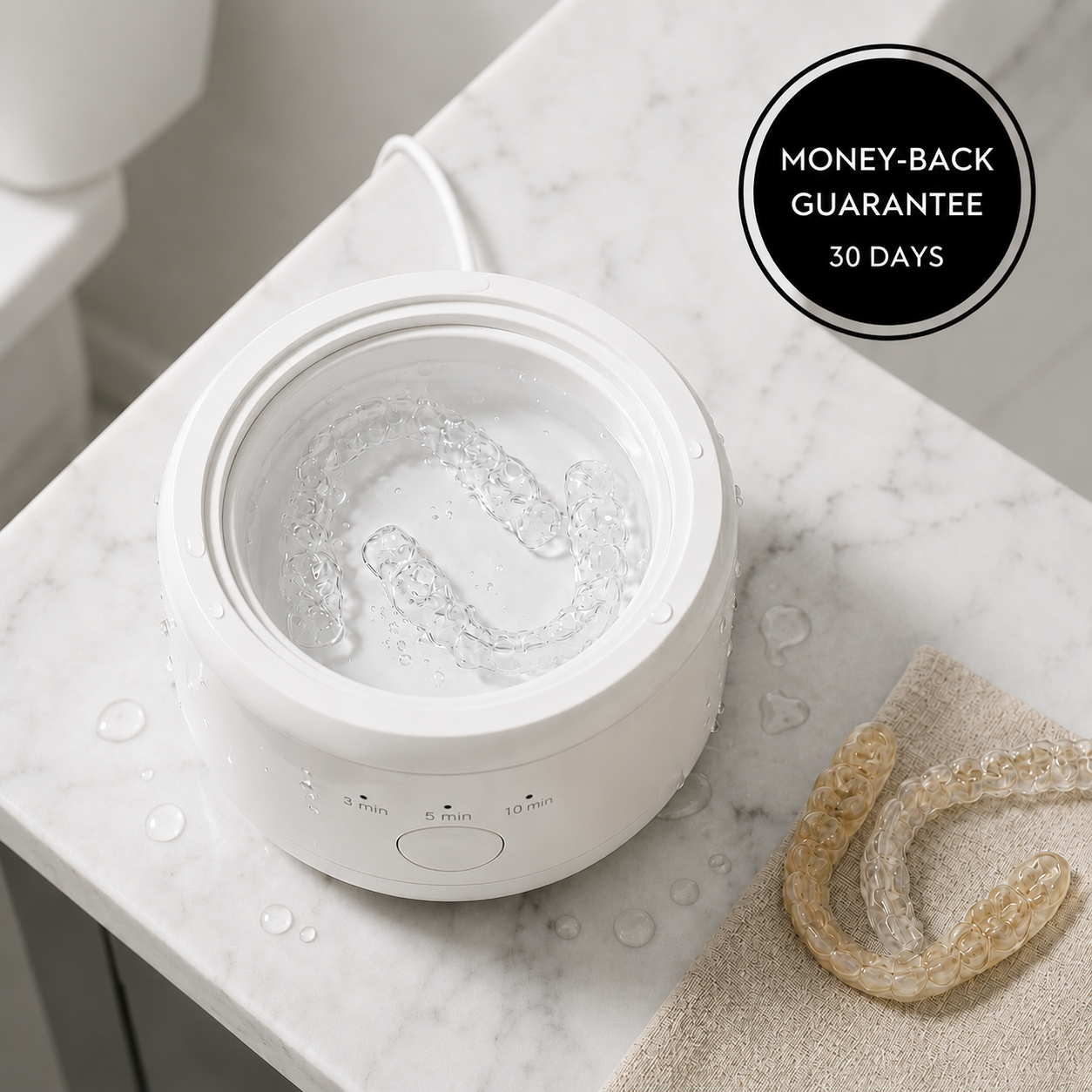 DENTAFRESH - CRYSTAL CLEAR RETAINER IN 10 MINUTES